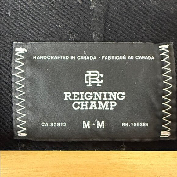 Reigning Champ Black Label Crewneck Size Medium - Picture 2 of 6